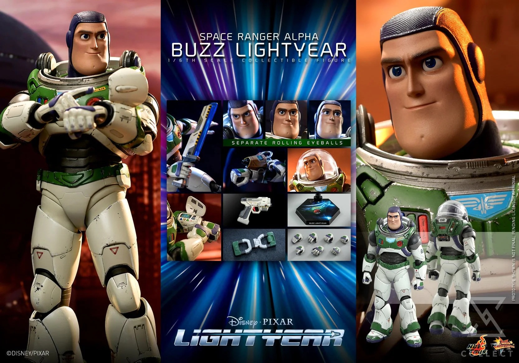 Toys Story BUZZ LIGHTYEAR 1/6 SCALE Action Figure By Hot Toys - Image 6