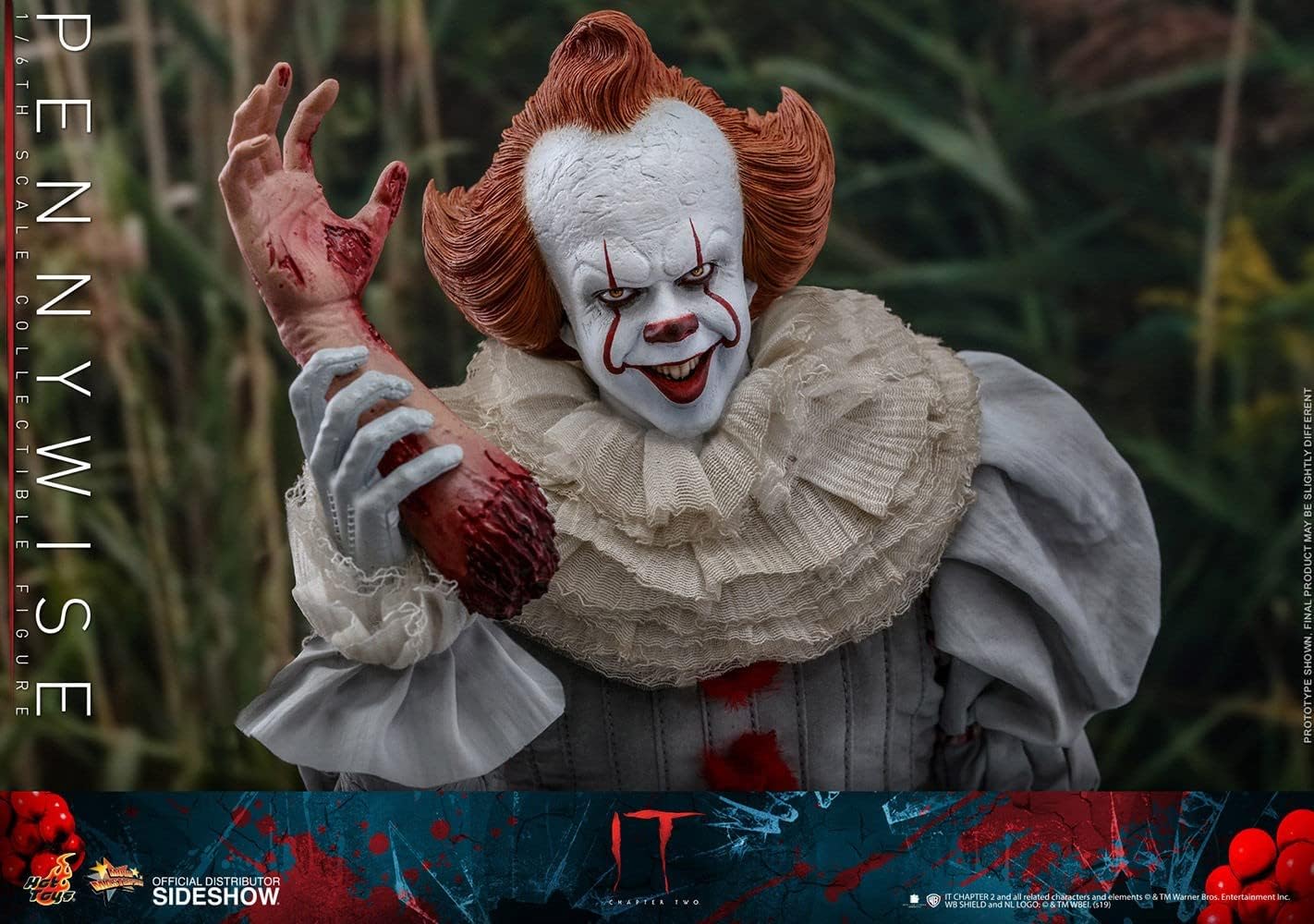 IT PENNYWISE CH 2 1/6 Scale Action Figure By Hot Toys - Image 2