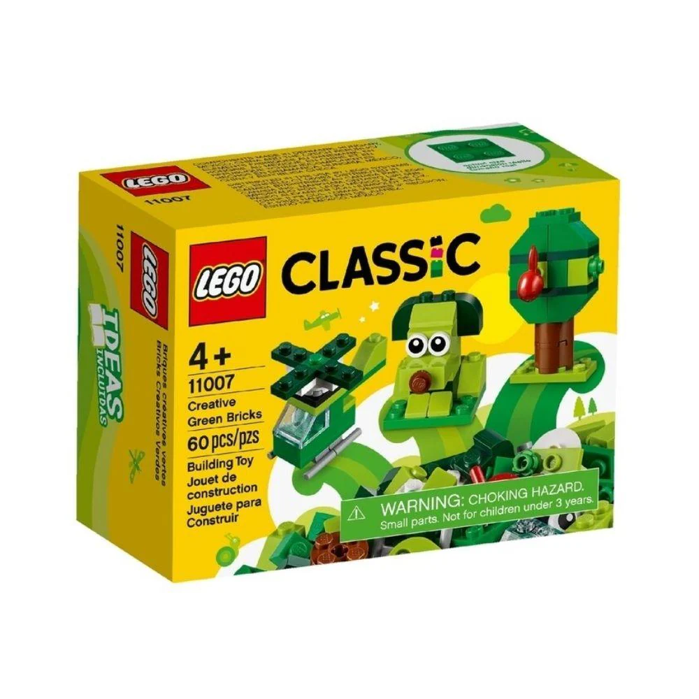 11007 Creative Green Bricks
