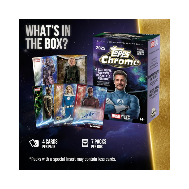 2025 Chrome Marvel Studios PC Value Booster Box - Image 9