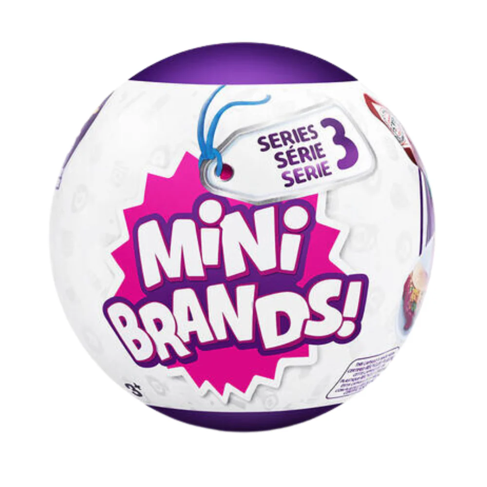 Mini Brands 5 Surprise Global Series 3 Blind Box (1 Random)
