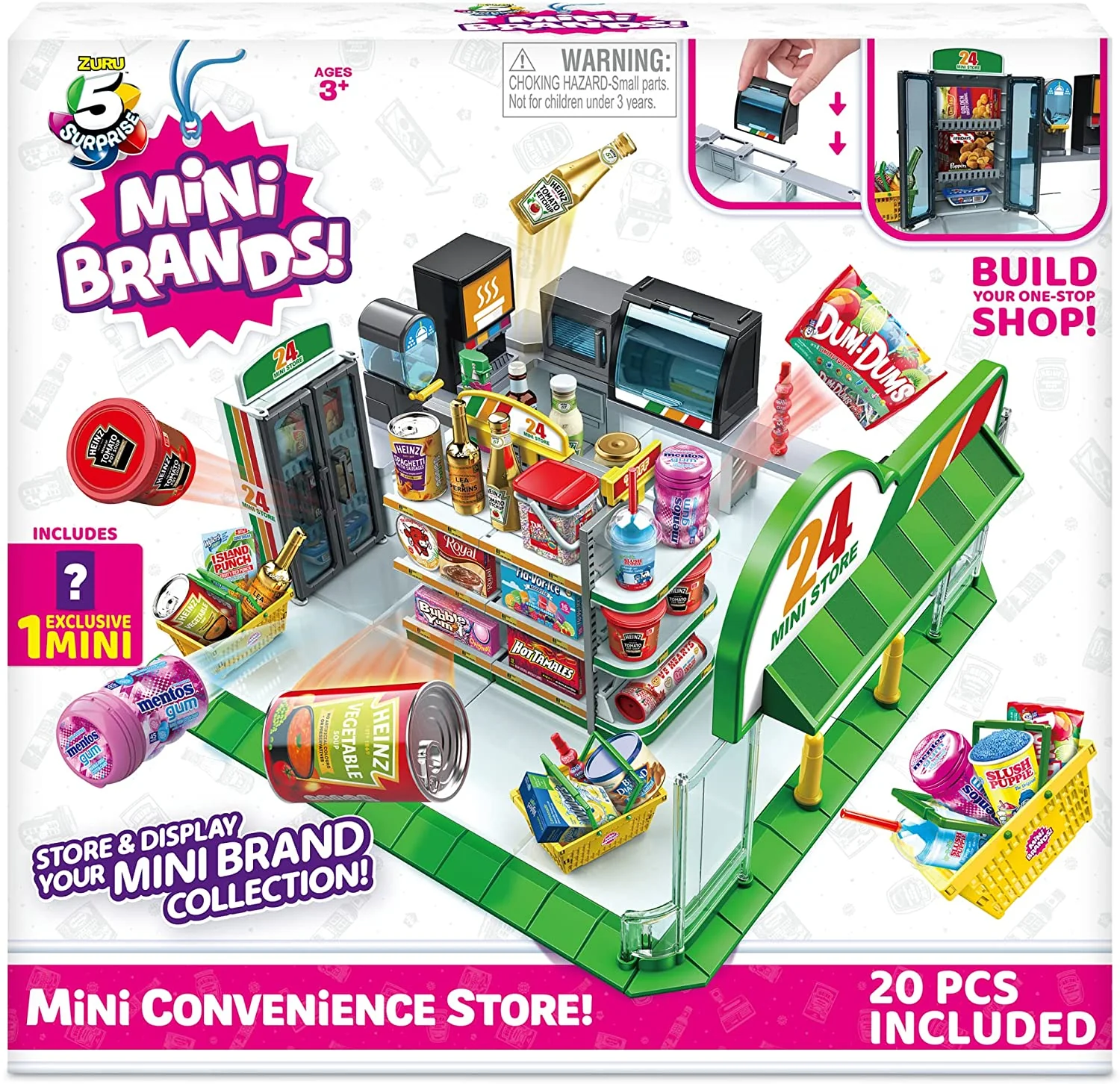 5 Surprise Mini Brands Mini Convenience Store Playset