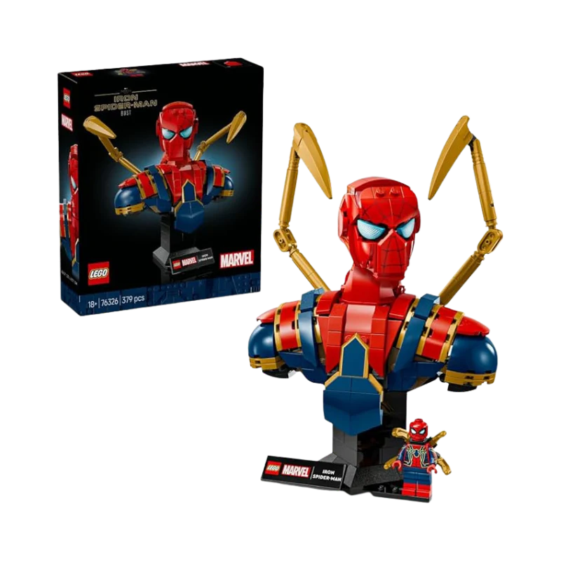 76326 Iron Spider-Man Bust By Lego