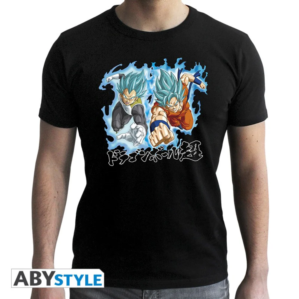 ABYstyle - Dragon Ball Super - T-Shirt Goku & Vegeta - Black - Men