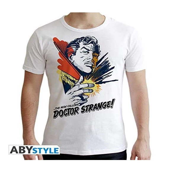 ABYstyle - MARVEL - Tshirt - DR Strange Graphic - men - white