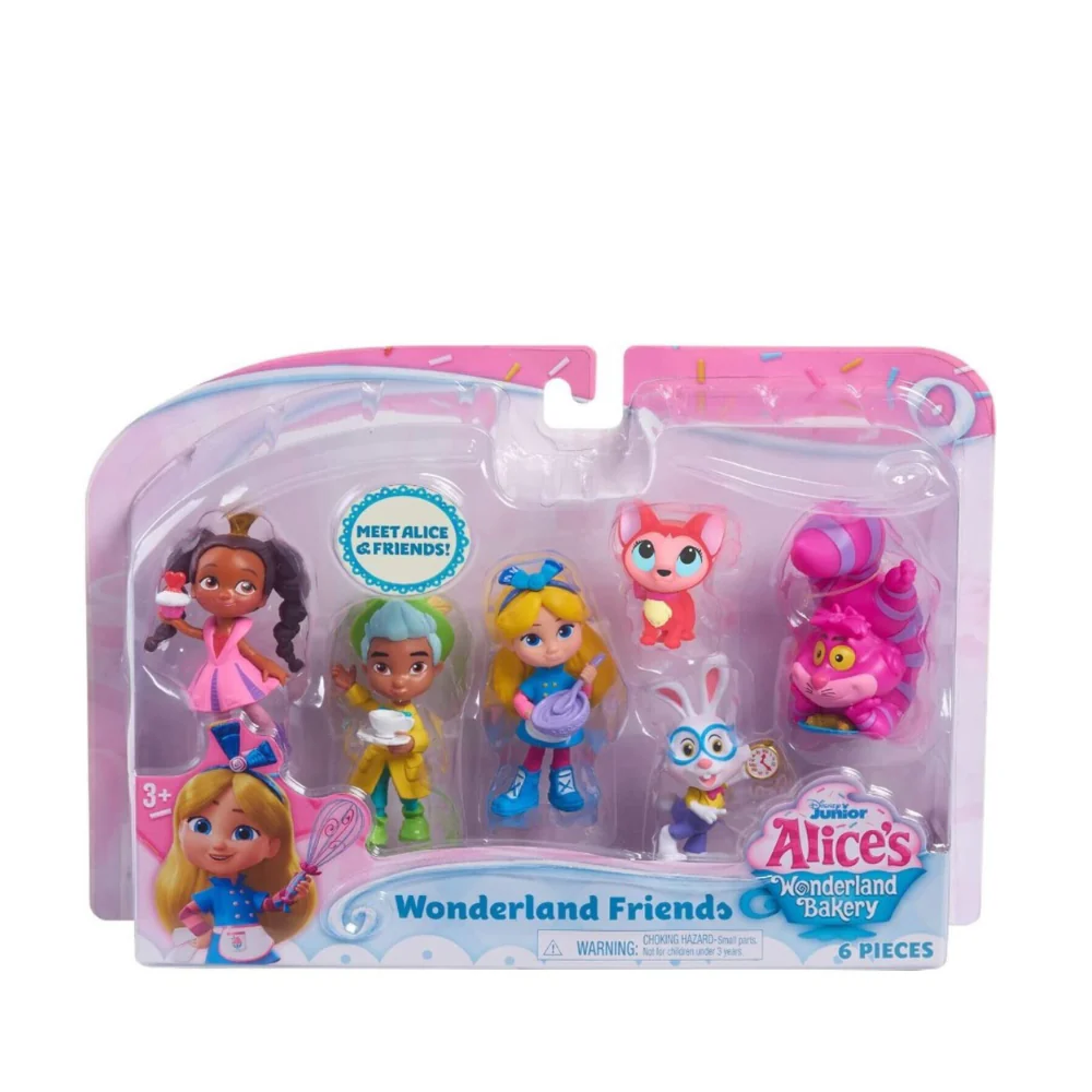 Disney Junior Alice's Wonderland Bakery Wonderland Friends Action Toy Figures