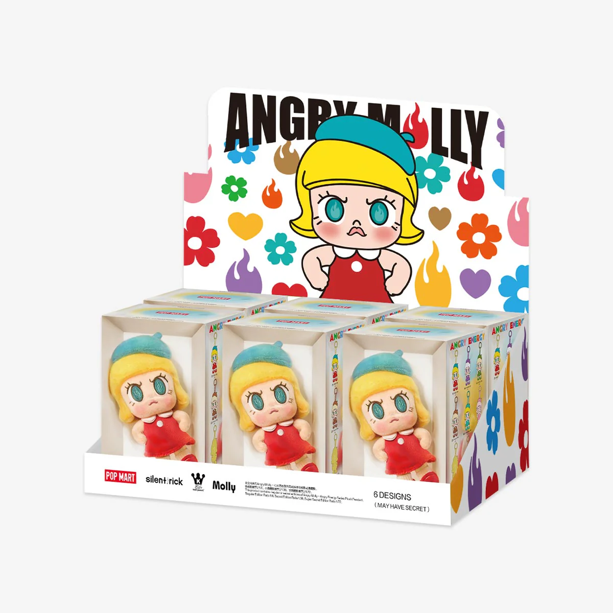 Angry Molly - Angry Energy Series Plush Pendant | Case: 6 BY POP MART - Image 10