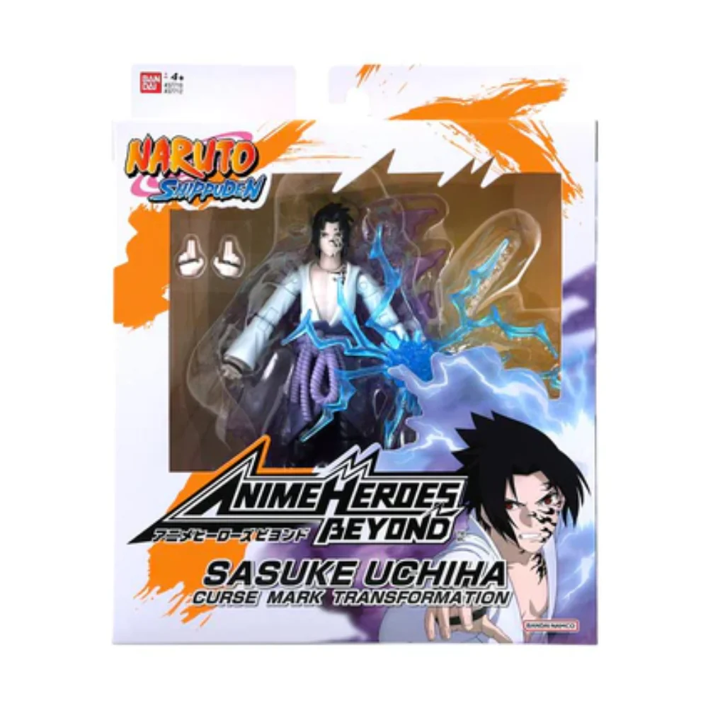 Naruto Shippuden Anime Heroes Beyond Sasuke Uchiha (Curse Mark Transformation) 8" Action Figure