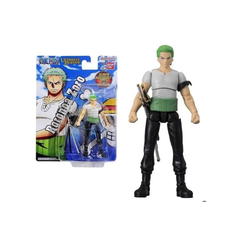 ONE PIECE ANIME ULTIMATE LEGENDS R.ZORO 5 Action Figures By Bandai - Image 2