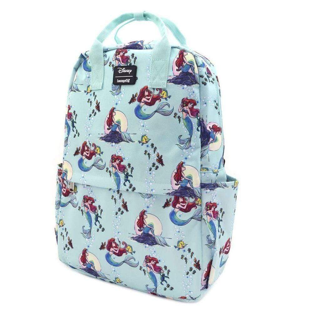 Ariel Scenes AOP Nylon Square Backpack