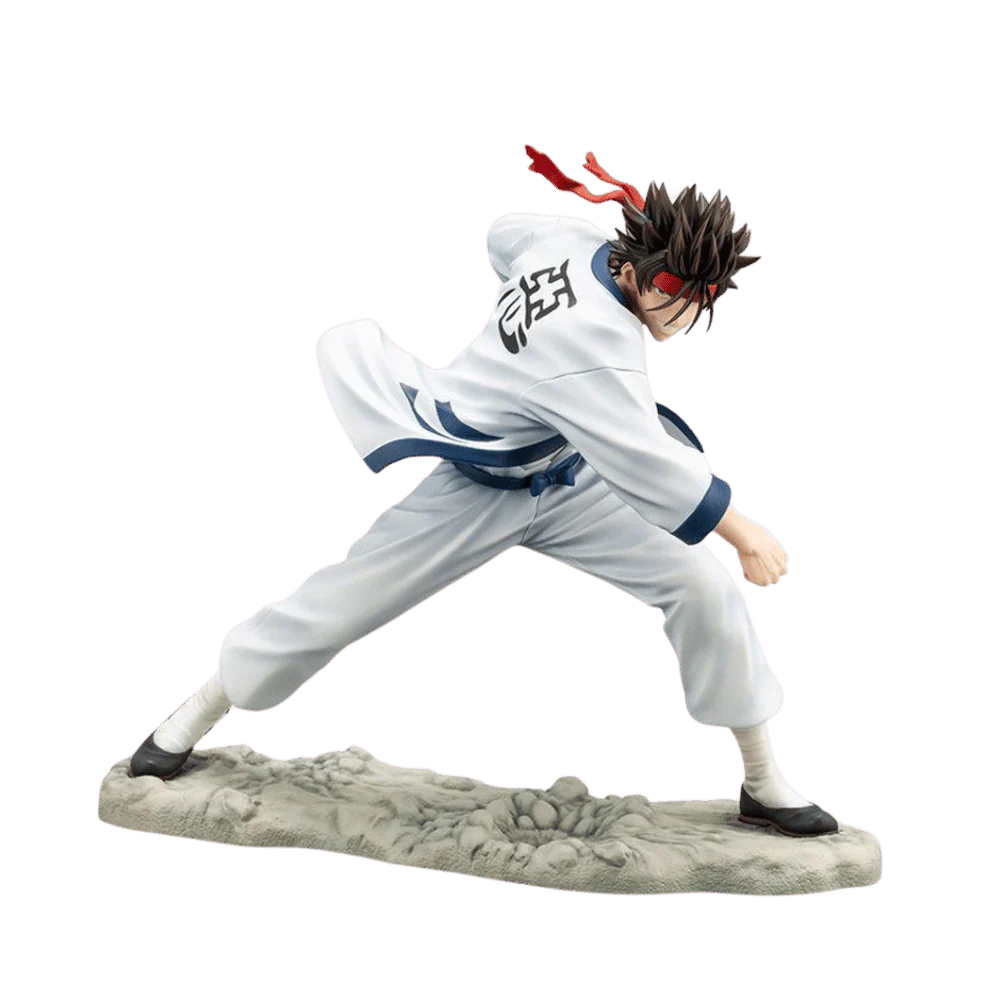 Rurouni Kenshin: Meiji Swordsman Romantic Story ArtFX J Sanosuke Sagara 1/8 Scale Figure By Kotobukiya