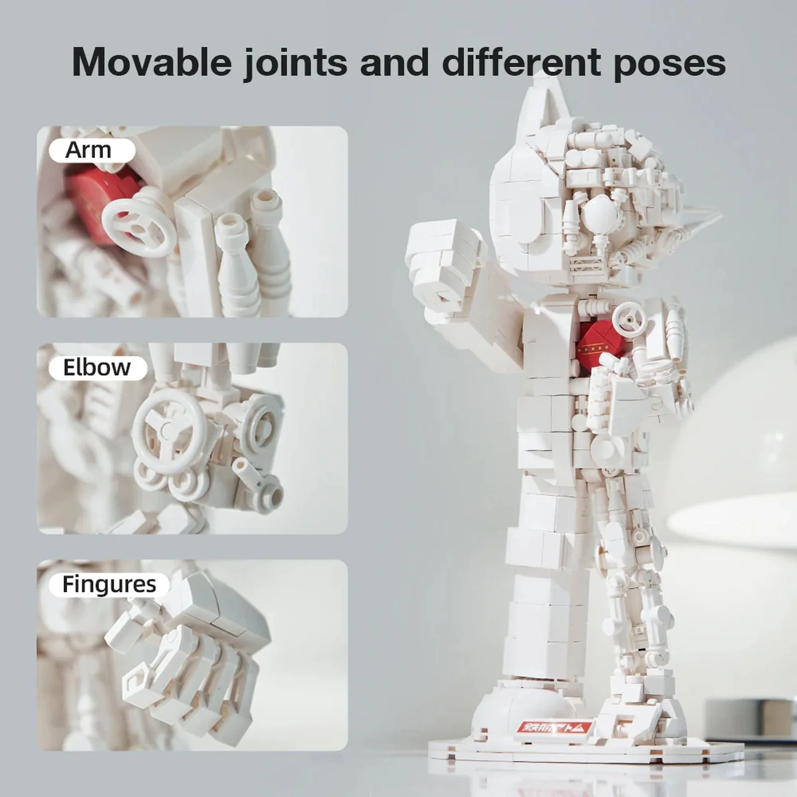 Astro Boy Artist Perspective Machine Brick Figure By Pantasy - Image 2