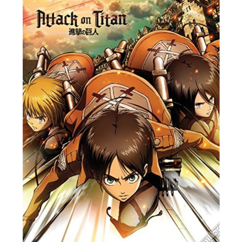 Attack On Titan Attack 40X50 cm Poster by Gb Eye