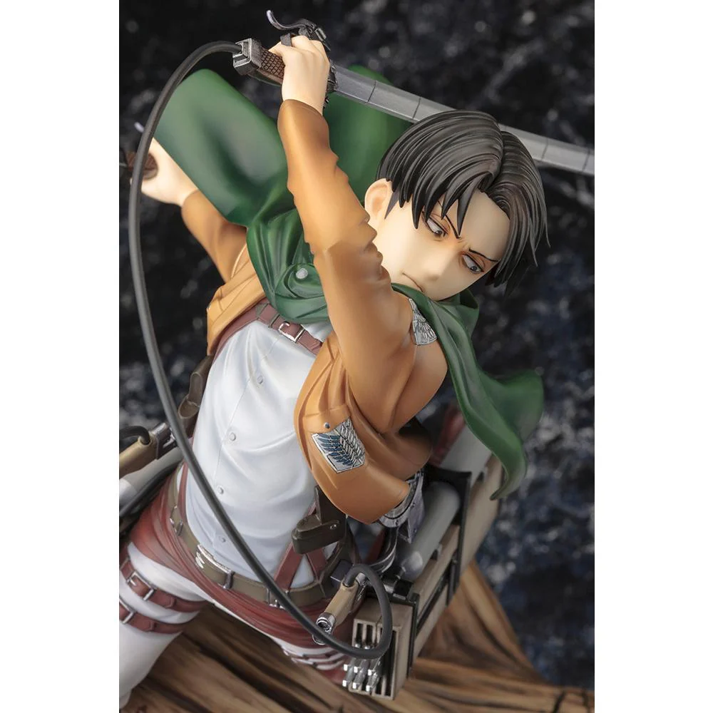 Attack on Titan ArtFX J Levi (Renewal Package Ver.) 1/8 Scale Statue - Image 3