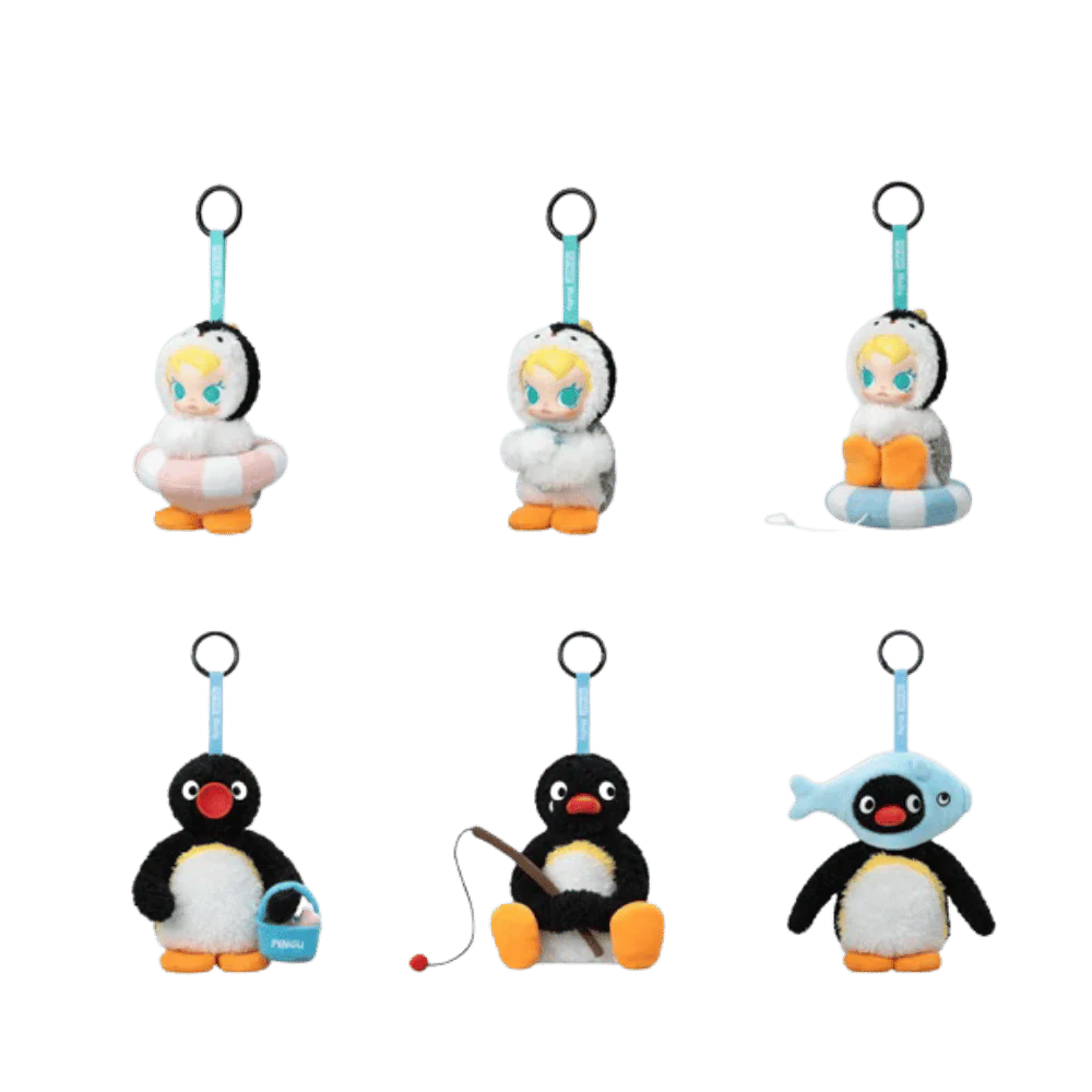 Baby Molly Pingu Happy Fishing Series-Vinyl Plush Pendant Blind Box By Pop Mart - Image 2
