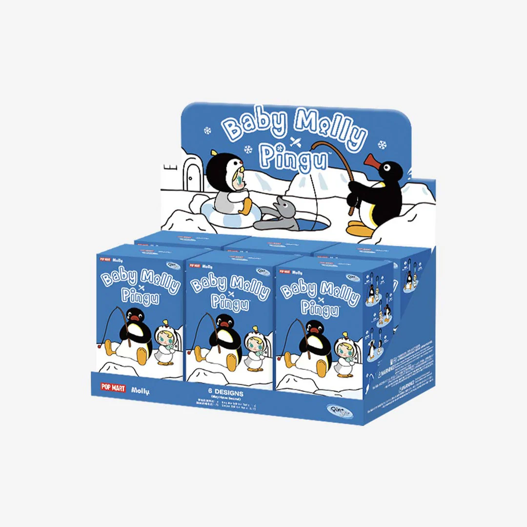 Baby Molly Pingu Happy Fishing Series-Vinyl Plush Pendant Blind Box By Pop Mart - Image 3