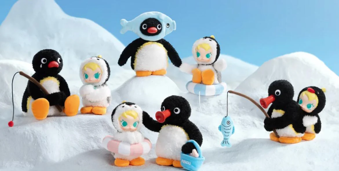 Baby Molly Pingu Happy Fishing Series-Vinyl Plush Pendant Blind Box By Pop Mart - Image 4