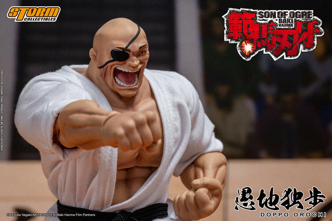 Baki - Doppo Orochi: Son of Ogre Baki Hanma (#KIBK06) Action Figure By Storm Collectibles - Image 4