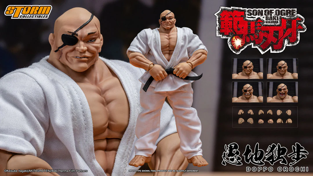 Baki - Doppo Orochi: Son of Ogre Baki Hanma (#KIBK06) Action Figure By Storm Collectibles - Image 5