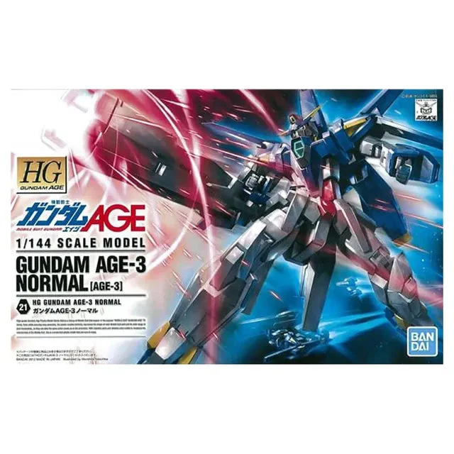 Bandai: 1/144 HG AGE #21 Gundam AGE-3 Normal - Image 2