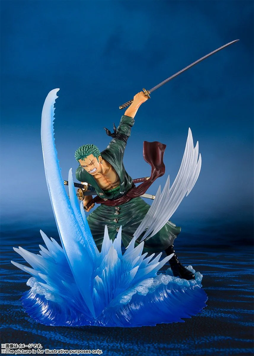 One Piece Roronoa Zoro FiguartsZero Statue By Bandai - Image 2