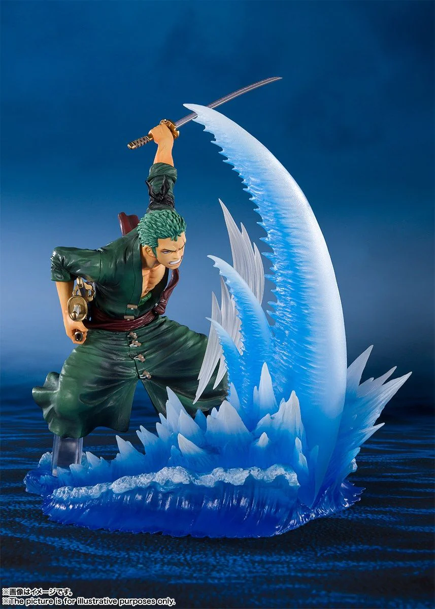 One Piece Roronoa Zoro FiguartsZero Statue By Bandai - Image 3