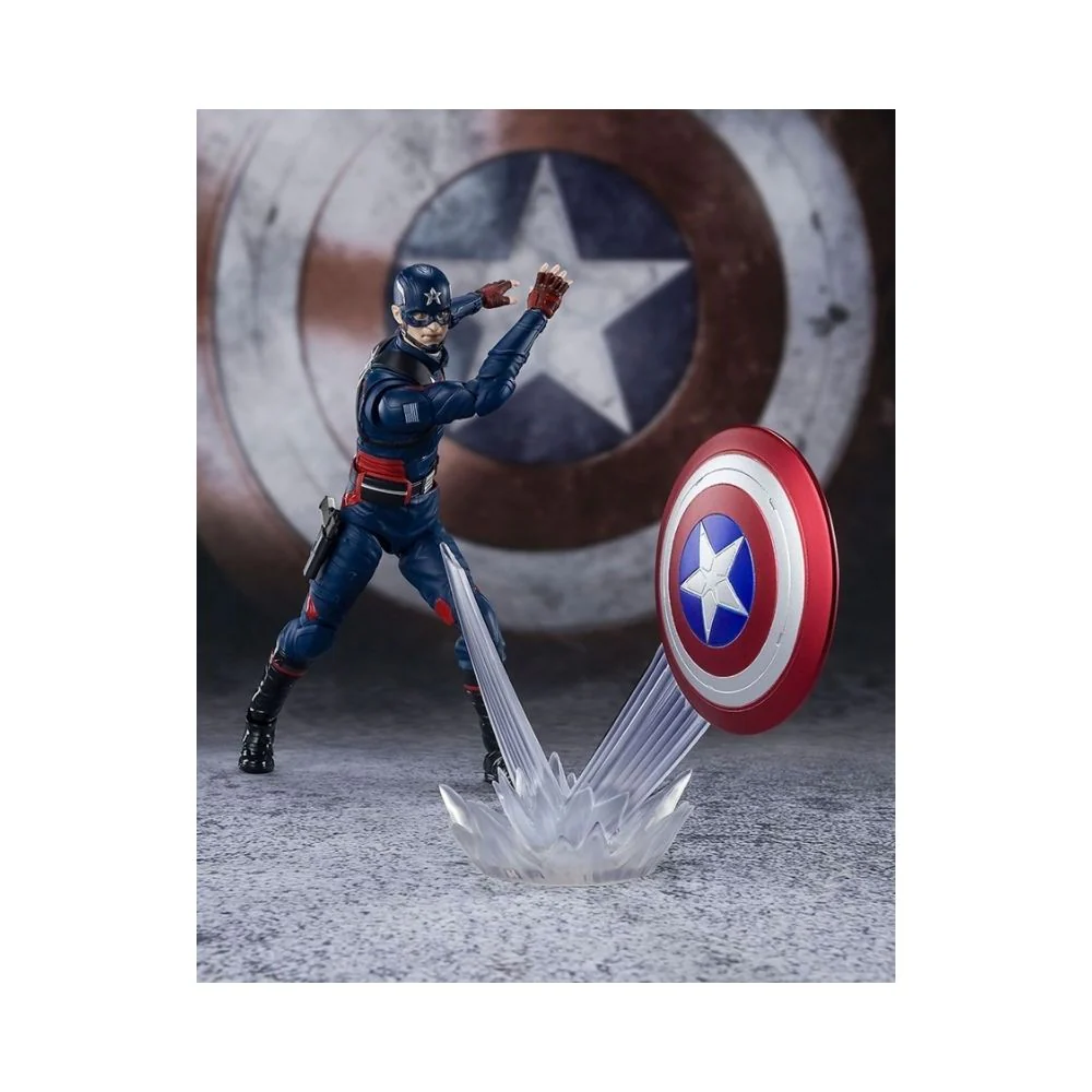 Bandai Tamashii : Marvel - SH Figuarts Captain America John - Image 3