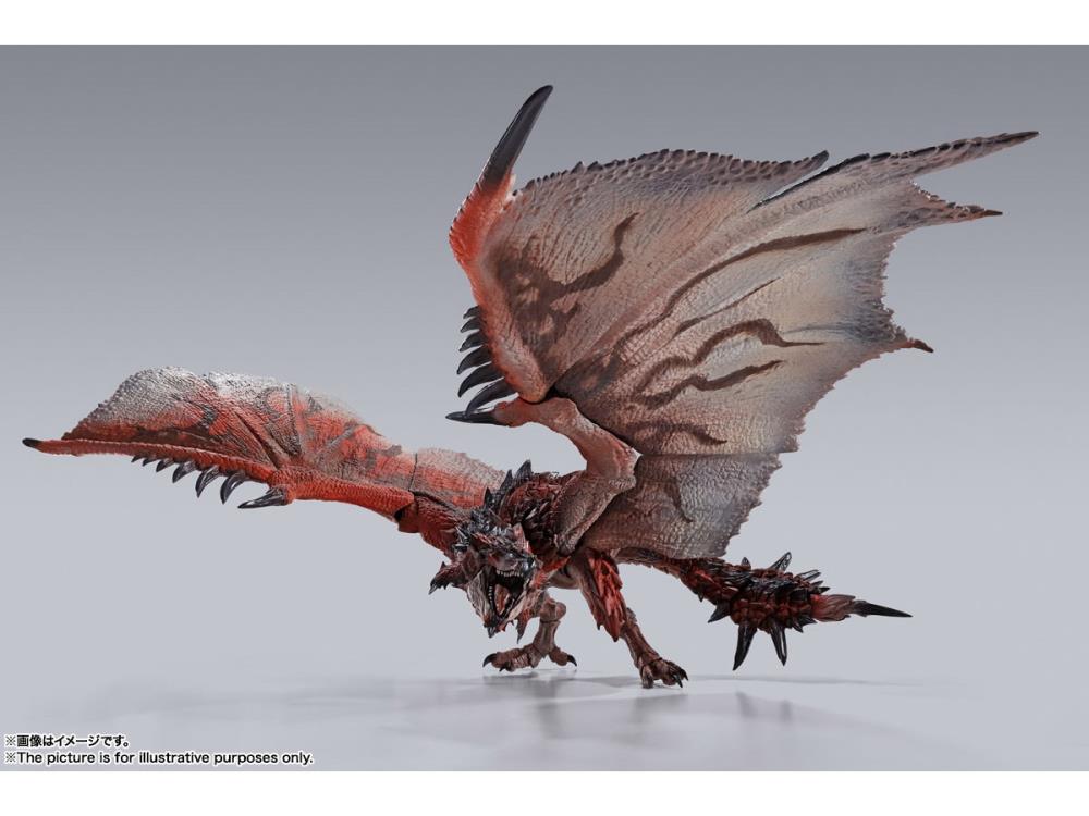 Monster Hunter Liolaeus Rathalos SH MonsterArts Figure by BandaI Tamashi - Image 5