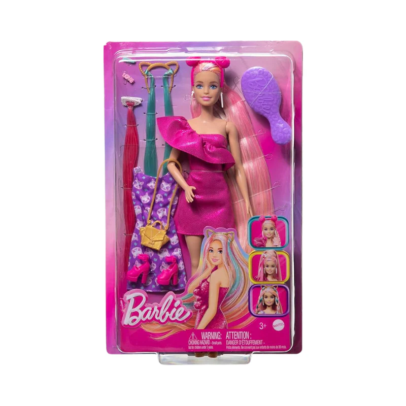 Barbie Barbie Fun & Fancy Hair Cat Doll - Caucasian Toys by Mattel - Image 2