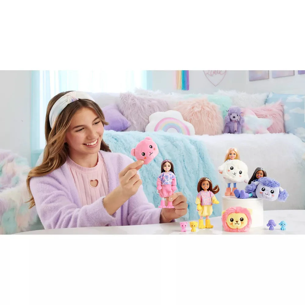 Barbie Chelsea Cutie Reveal Chelsea Cozy Cute Tees Series - Teddy - Image 2