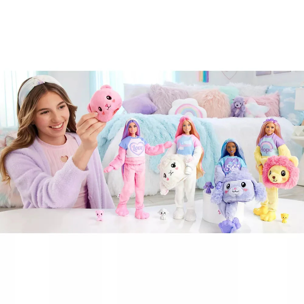 Barbie Cutie Reveal Barbie Cozy Cute Tees Series - Teddy - Image 3