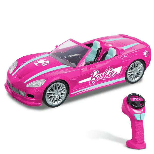 Barbie Rc Dream Car 2.4Ghz Toy Car - Image 2