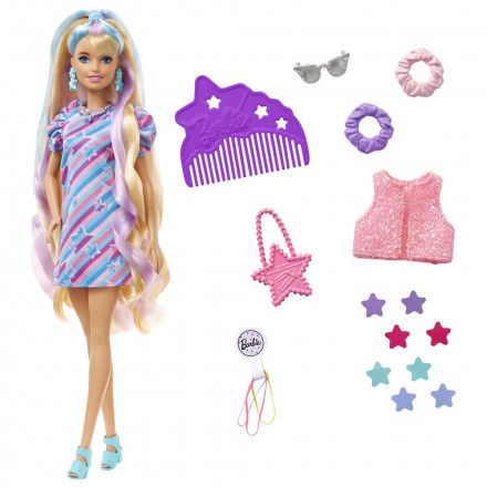Barbie Totally Hair Doll - Blonde - Image 5
