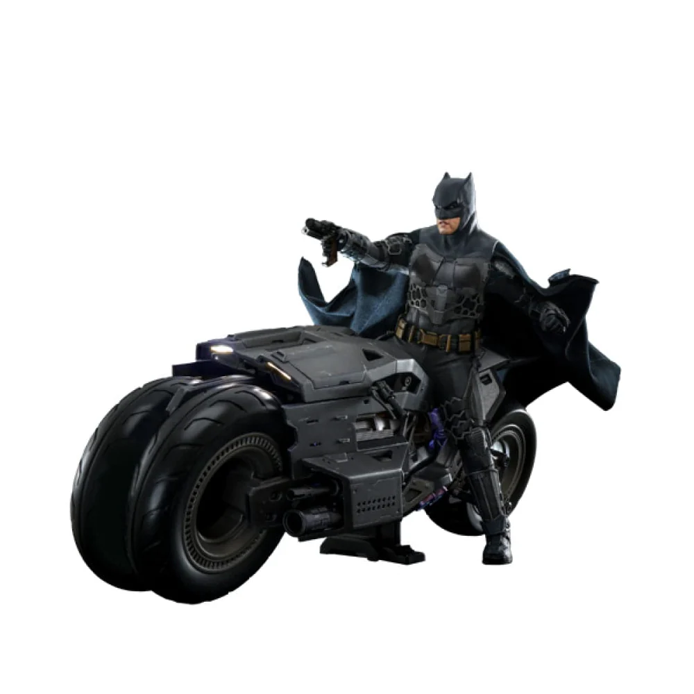 Batman And Batcycle Mms705 1/6 Scale Figures By Hot toys