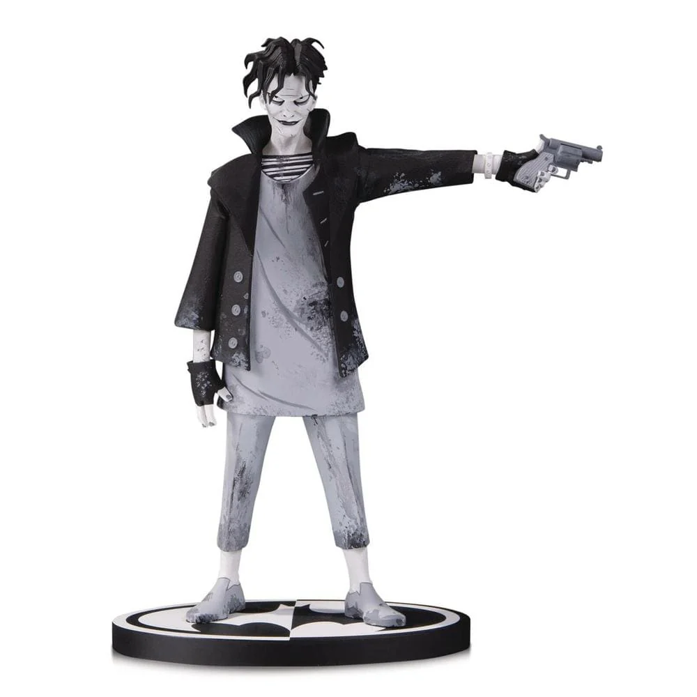 BATMAN BLACK & WHITE THE JOKER STATUE BY GERARD WAY