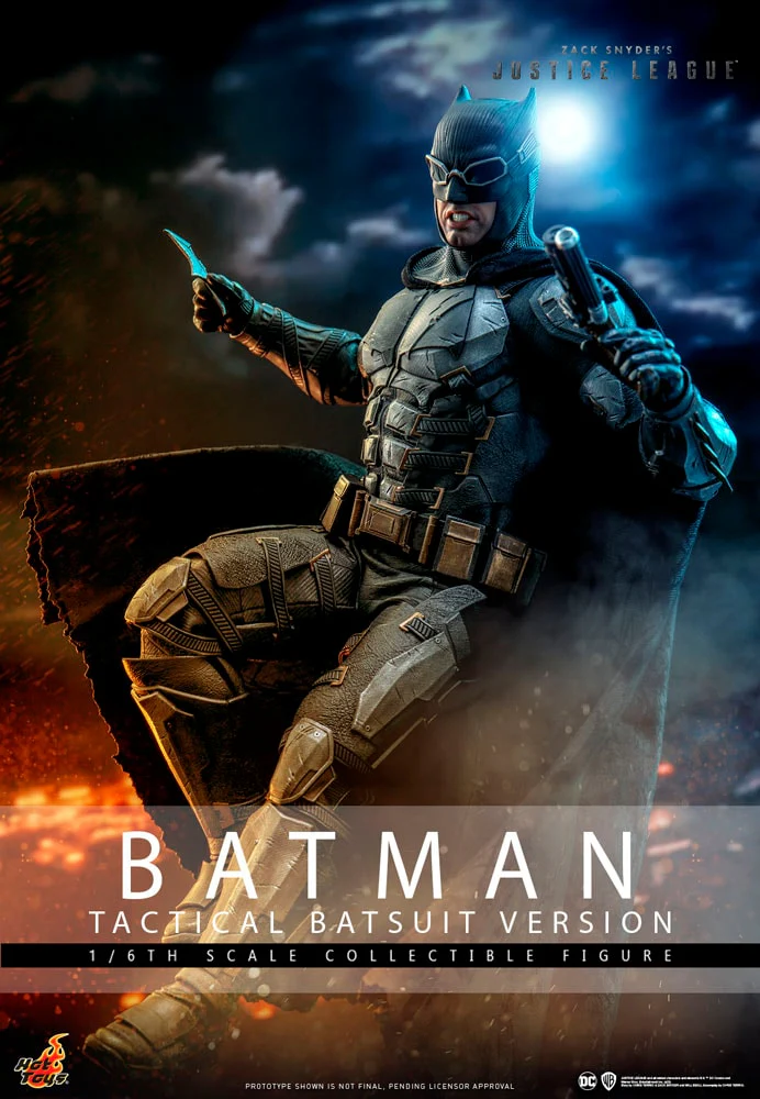 DC Batman (Tactical Batsuit Version) 1/6 Scale Action Figure By Hot Toys - Image 2