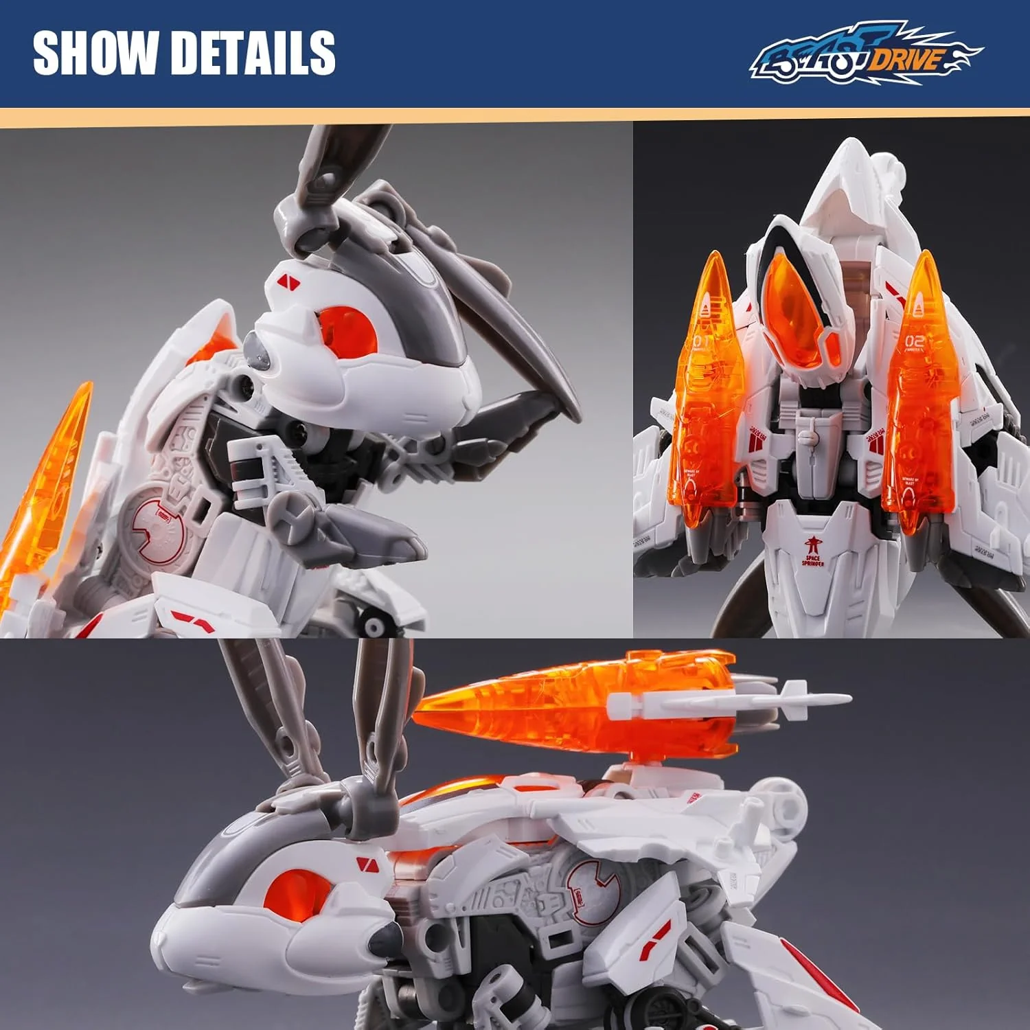 BD - 07 SPACE SPRINGER Action Figure by Beast Box - Image 3