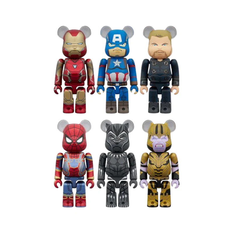 Bearbrick Series Marvel Infinity Saga Blind Box - Figure By Medicom Toy