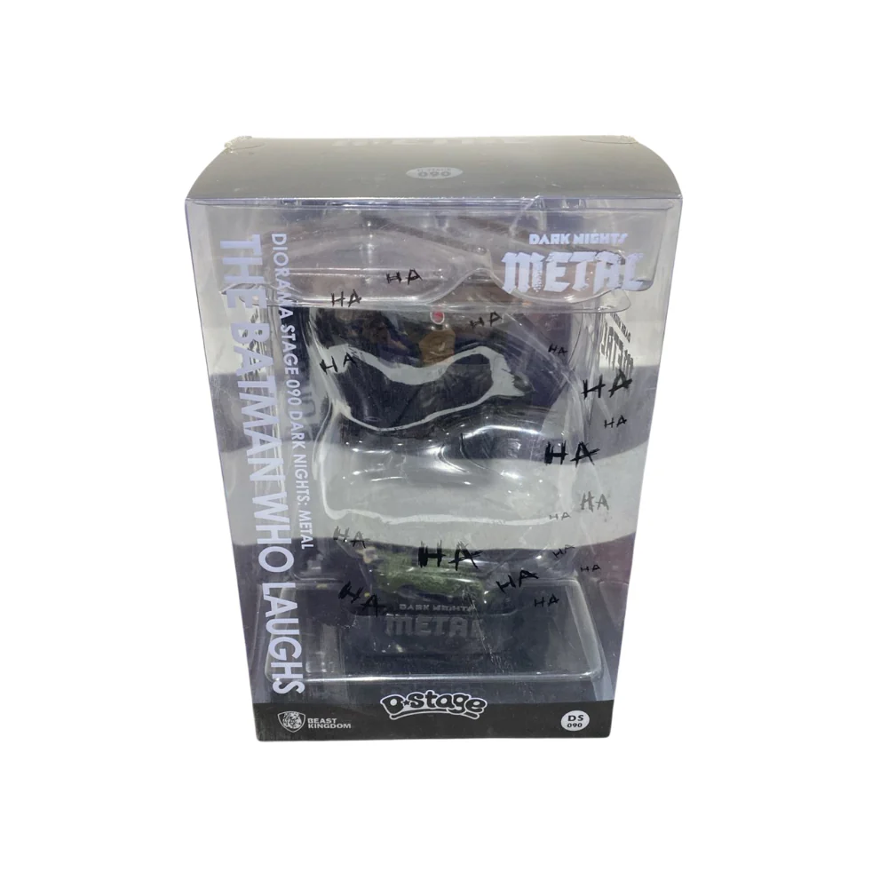 Beast Kingdom : DC Comics D-Stage 090 - The Batman Who Laugh [DAMAGE BOX] - Image 3