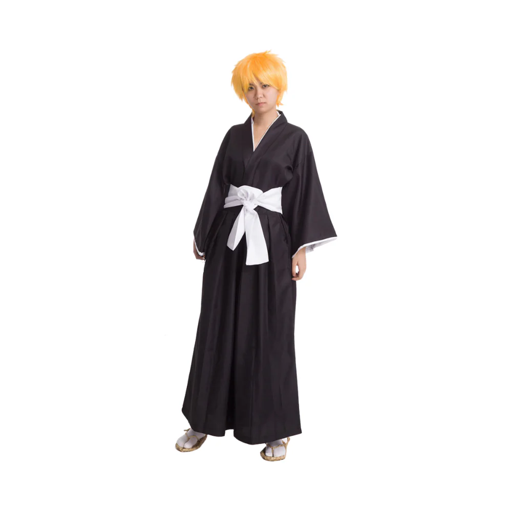 Bleach Ichigo Cosplay Costume for Adults by Trantrip (Large)