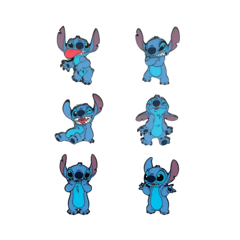 Blind Box Pin! Disney: Stitch Funny Faces Blind Pin (1 Random)