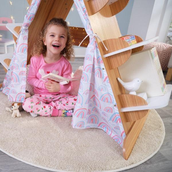 Book Nook Tent with Shelves By KIDKRAFT - Image 3
