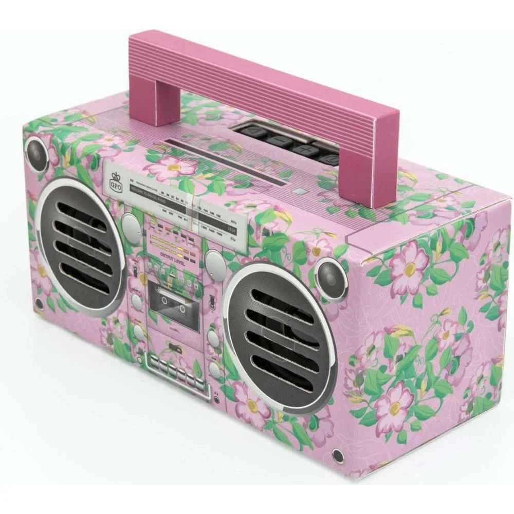 Bronx BT Portable Speaker - Floral Pink