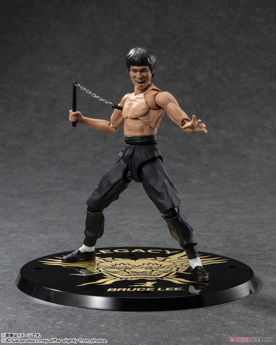 BRUCE LEE LEGACY 50th VER. 1/12 SCALE S.H.FIGUARTS ACTION FIGURE By Bandai Tamashii - Image 3