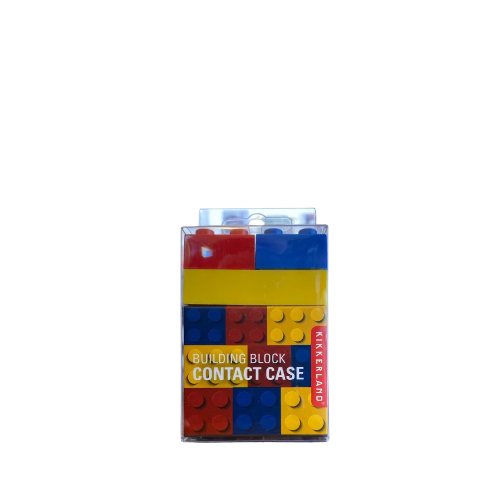 Building Blocks Contact Lens Case (12/48) By KIKKERLAND