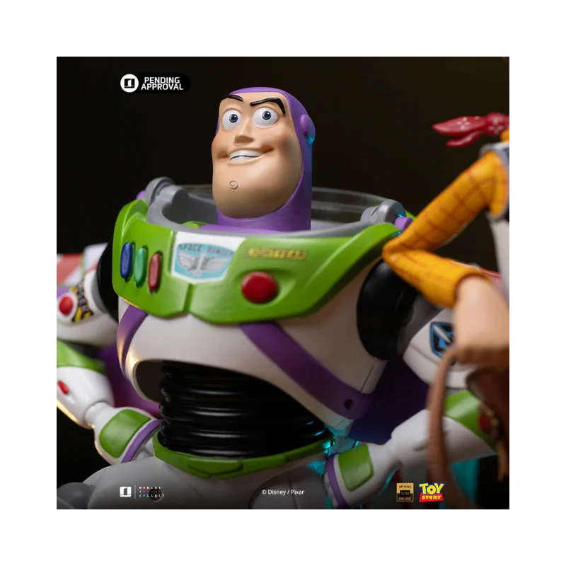 Buzz And Woody Toy Story 1/10 Scale Statuette By Iron Studios - Image 5