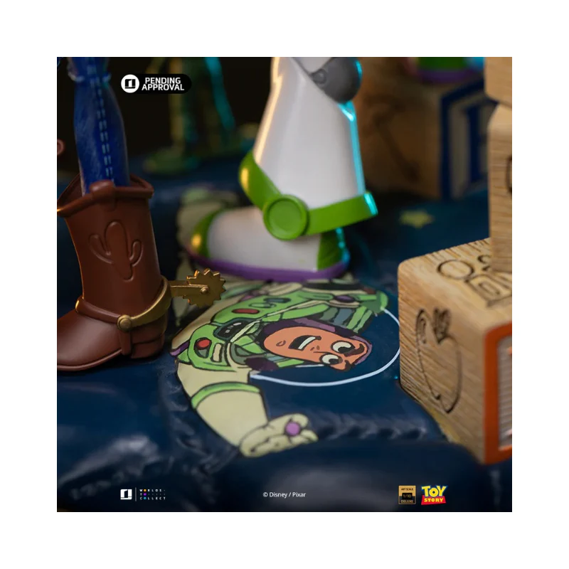 Buzz And Woody Toy Story 1/10 Scale Statuette By Iron Studios - Image 8