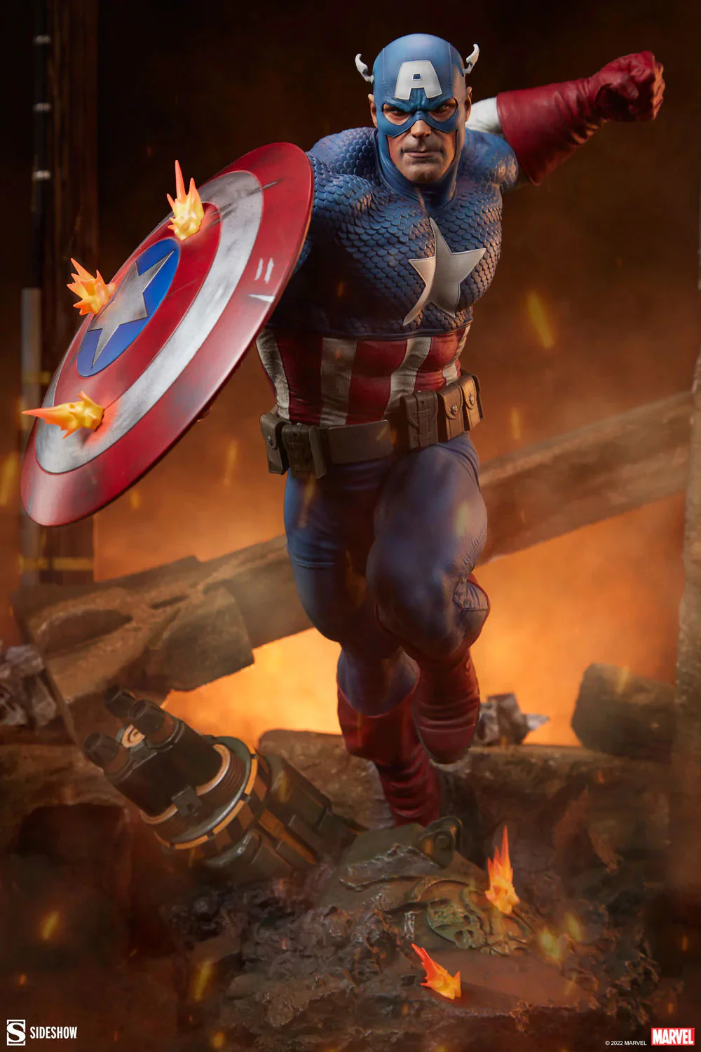 Captain America Premium Format Figure BY Hot Toys - Image 2