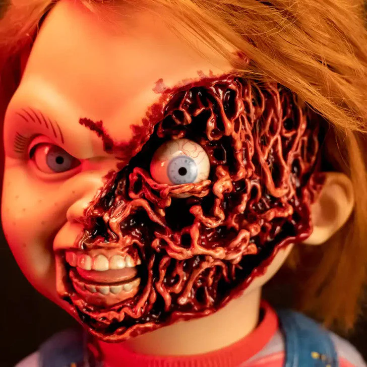 Child's Play 2 Ultimate Chucky Doll - Pizza Face (Head Only) - Image 2