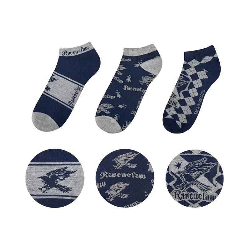 Harry Potter Socks Set of 3 - Ravenclaw By Cinereplica